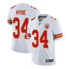 Men's Carlos Hyde #34 Kansas City Chiefs Limited Player Jersey White
