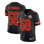 Men's Derrick Thomas #58 Kansas City Chiefs Limited Player Jersey Black