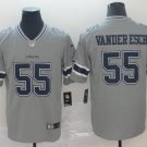 Men's Leighton Vander Esch #55 Dallas Cowboys Inverted Legend Player Jersey Gray