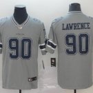 Men's Demarcus Lawrence #90 Dallas Cowboys Inverted Legend Player Jersey Gray