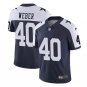 Men's Mike Weber #40 Dallas Cowboys Vapor Limited Player Jersey Navy