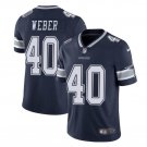 Men's Mike Weber #40 Dallas Cowboys Limited Player Jersey Navy