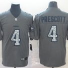 Men's Dak Prescott #4 Dallas Cowboys Static Limited Player Jersey Gray
