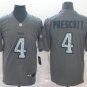 Men's Dak Prescott #4 Dallas Cowboys Static Limited Player Jersey Gray