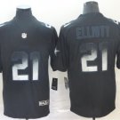 Men's Ezekiel Elliott #21 Dallas Cowboys 2019 Limited Player Jersey Black Smoke Fashion