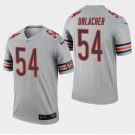 Men's Brian Urlacher #54 Chicago Bears Inverted Legend Limited Player Jersey Silver