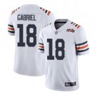 Men's Taylor Gabriel #18 Chicago Bears 100th Alternate Limited Player Jersey Navy