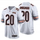 Men's Prince Amukamara #20 Chicago Bears 100th Alternate Game Player Jersey White