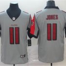 Men's Julio Jones #11 Atlanta Falcons Inverted Legend Limited Player Jersey Gray