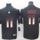 Men's Julio Jones #11 Atlanta Falcons 2019 Limited Player Jersey Black Smoke Fashion