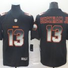 Men's Odell Beckham Jr #13 Cleveland Browns 2019 Limited Player Jersey Black Smoke Fashion