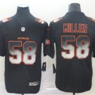 Men's Von Miller #58 Denver Broncos 2019 Limited Player Jersey Black Smoke Fashion