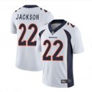 Men's Kareem Jackson #22 Denver Broncos Limited Player Jersey White