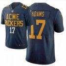 Men's Davante Adams #17 Green Bay Packers City Edition Limited Player Jersey Navy