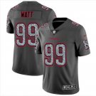 Men's J.J. Watt #99 Houston Texans Static Limited Player Jersey Gray