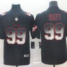 Men's J.J. Watt #99 Houston Texans 2019 Limited Player Jersey Black Smoke Fashion