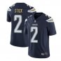 Men's Easton Stick #2 Los Angeles Chargers Limited Player Jersey Navy