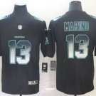 Men's Dan Marino #13 Miami Dolphins 2019 Limited Player Jersey Black Smoke Fashion
