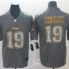 Men's Adam Thielen #19 Minnesota Vikings Static Limited Player Jersey Gray