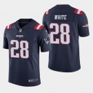 Men's James White #28 New England Patriots Color Rush Limited Player Jersey Navy