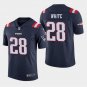 Men's James White #28 New England Patriots Color Rush Limited Player Jersey Navy