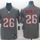 Men's Saquon Barkley #26 New York Giants Static Limited Player Jersey Gray