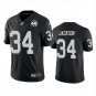 Men's Bo Jackson #34 Oakland Raiders 60th Anniversary Limited Player Jersey Black