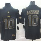 Men's DeSean Jackson #10 Philadelphia Eagles Limited Player Jersey Black Gold Edition