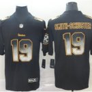 Men's JuJu Smith-Schuster #19 Pittsburgh Steelers 2019 Limited Player Jersey Black Smoke Fashion