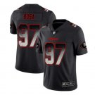 Men's Nick Bosa #97 San Francisco 49ers Limited Player Jersey Black Arch Smoke