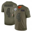 Men's Dak Prescott #4 Dallas Cowboys 2019 Salute to Service Limited Player Jersey Camo