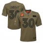 Youth Phillip Lindsay #30 Denver Broncos 2019 Salute to Service Limited Player Jersey Camo