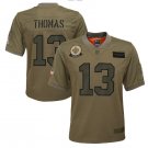 Youth Michael Thomas #13 New Orleans Saints 2019 Salute to Service Limited Player Jersey Camo