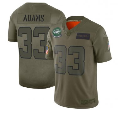 Men's Jamal Adams #33 New York Jets 2019 Salute to Service Limited Player Jersey Camo