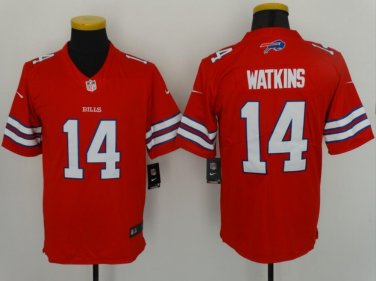 Men's Sammy Watkins #14 Buffalo Bills Color Rush Limited Player Jersey Red