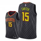 Men's Vince Carter #15 Atlanta Hawks Swingman Jersey Icon Edition Black