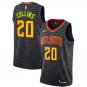 Men's John Collins #20 Atlanta Hawks Swingman Jersey Icon Edition Black