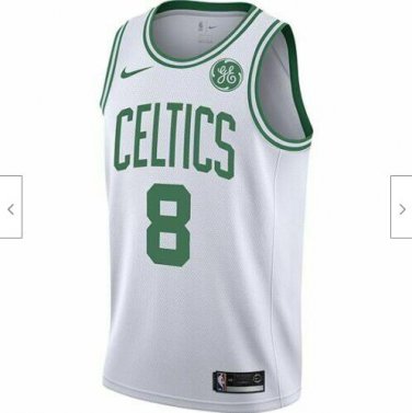 Men's Kemba Walker #8 Boston Celtics 2019/20 Swingman Jersey White Association Edition