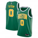 Men's Jayson Tatum #0 Boston Celtics Swingman Jersey Earned Edition Green