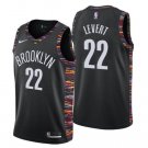 Men's Caris LeVert #22 Brooklyn Nets Swingman Jersey City Edition Black