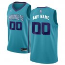 Custom Men's Charlotte Hornets Swingman Jersey Teal