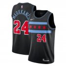 Men's Lauri Markkanen #24 Chicago Bulls Swingman Jersey City Edition Black