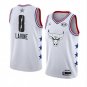 Men's Zach LaVine #8 Chicago Bulls 2019 All-Star Game Swingman Jersey White