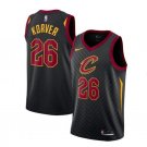 Men's Kyle Korver #26 Cleveland Cavaliers Swingman Jersey Statement Edition Black