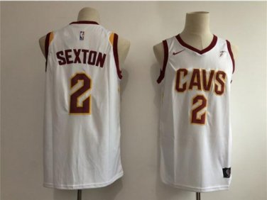 Men's Collin Sexton #2 Cleveland Cavaliers Swingman Jersey Association Edition White