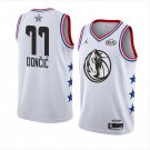 Men's Luka Doncic #77 Dallas Mavericks 2019 All-Star Game Swingman Jersey White