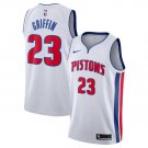 Men's Blake Griffin #23 Detroit Pistons Swingman Jersey Association Edition White