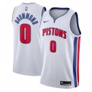 Men's Andre Drummond #0 Swingman Jersey Association Edition White