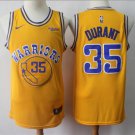 Men's Kevin Durant #35 Golden State Warriors Jersey Yellow