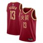 Men's James Harden #13 Houston Rockets City Edition Jersey Red